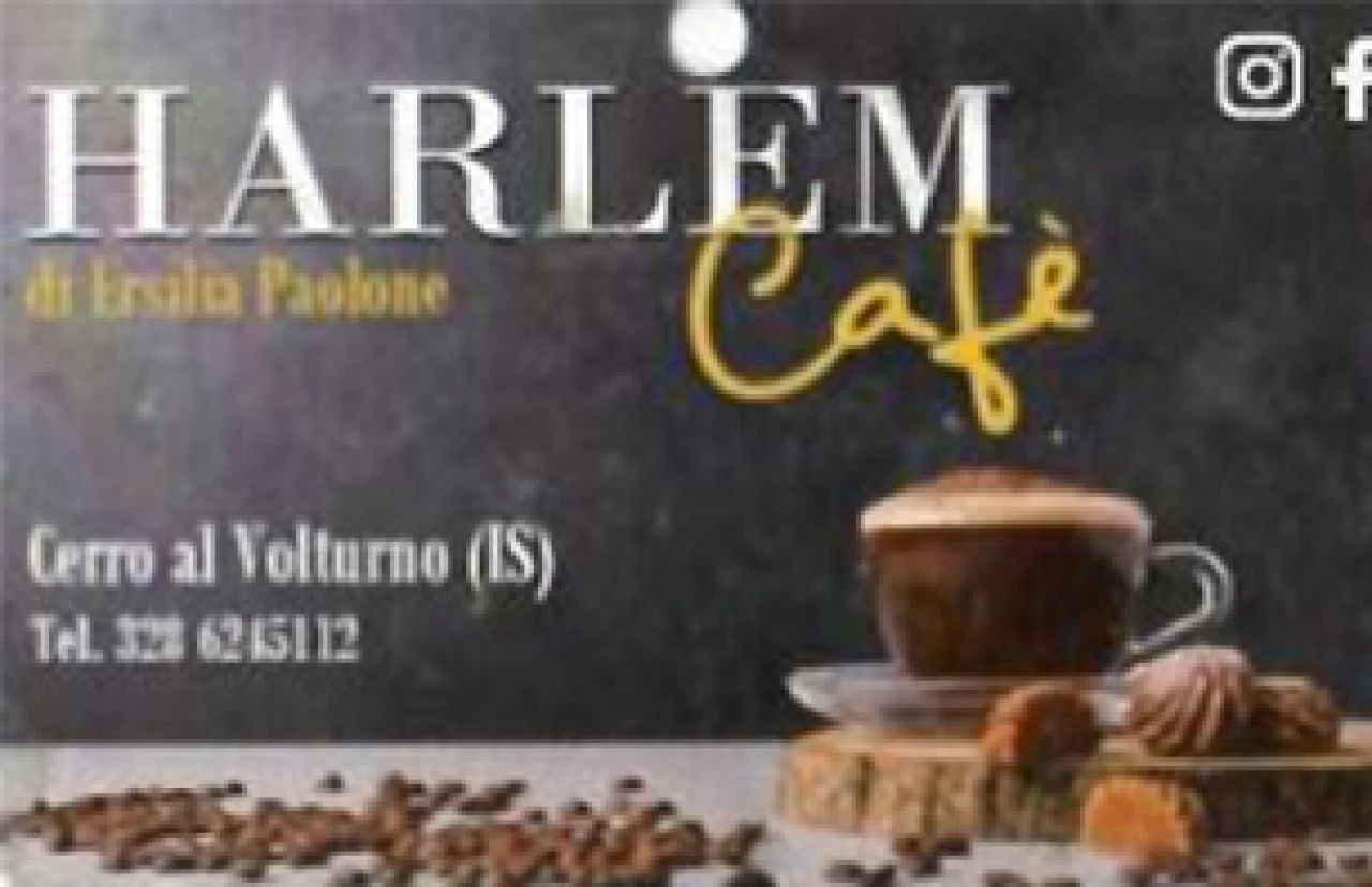 Banner Harlem Cafè Cerro al Volturno 306 per 198 pixel
